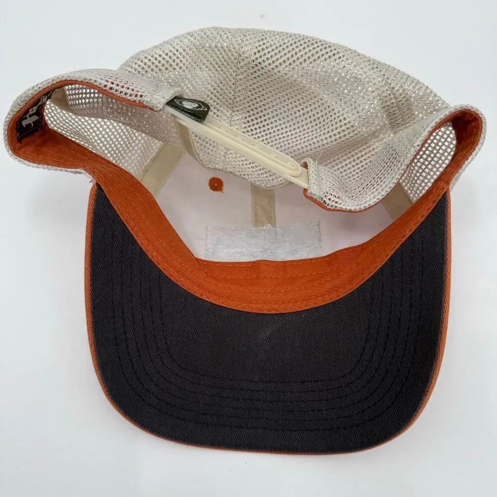 Howler Brothers Hat Men's Electric Standard Adjustable Snapback Orange Mesh